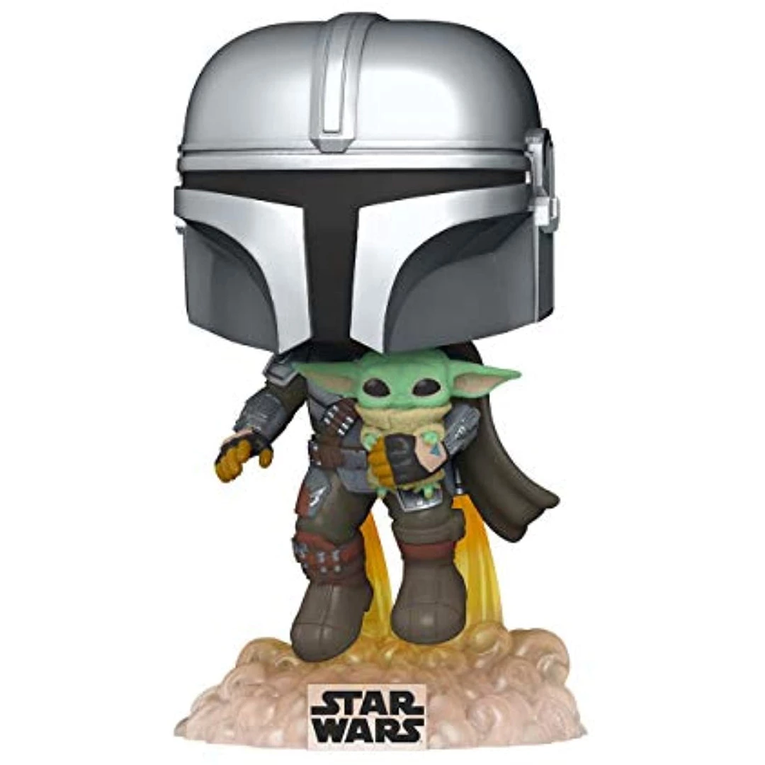 Funko POP! Star Wars The MANDALORIAN W/ The CHILD #402 DAMAGE BOX 3 Funko POP! Star Wars The MANDALORIAN W/ The CHILD #402 DAMAGE BOX