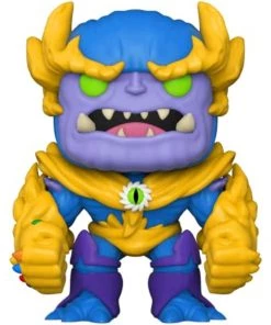 Funko Pop! Marvel: Monster Hunters - Thanos Figure W/ Protector