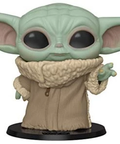 Funko Pop! Star Wars:The Mandalorian-The Child, 10" Super Sized Pop W/Protector