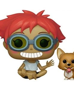 Funko Pop & Buddy Animation: Cowboy Bebop - Edward & EIN Figure W/ Protector Playsets & Toys