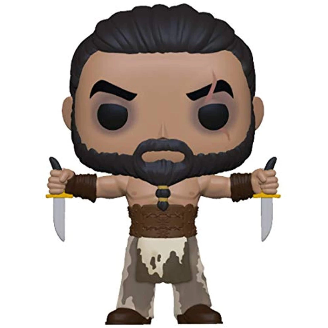 Funko POP TV Game Of Thrones - Khal Drogo Daggers Figure W/ Protector 3 Funko POP TV Game Of Thrones - Khal Drogo Daggers Figure W/ Protector