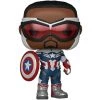 Funko Pop! Marvel: Falcon And The Winter Soldier - Captain America (Sam Wilson) W/ Protector