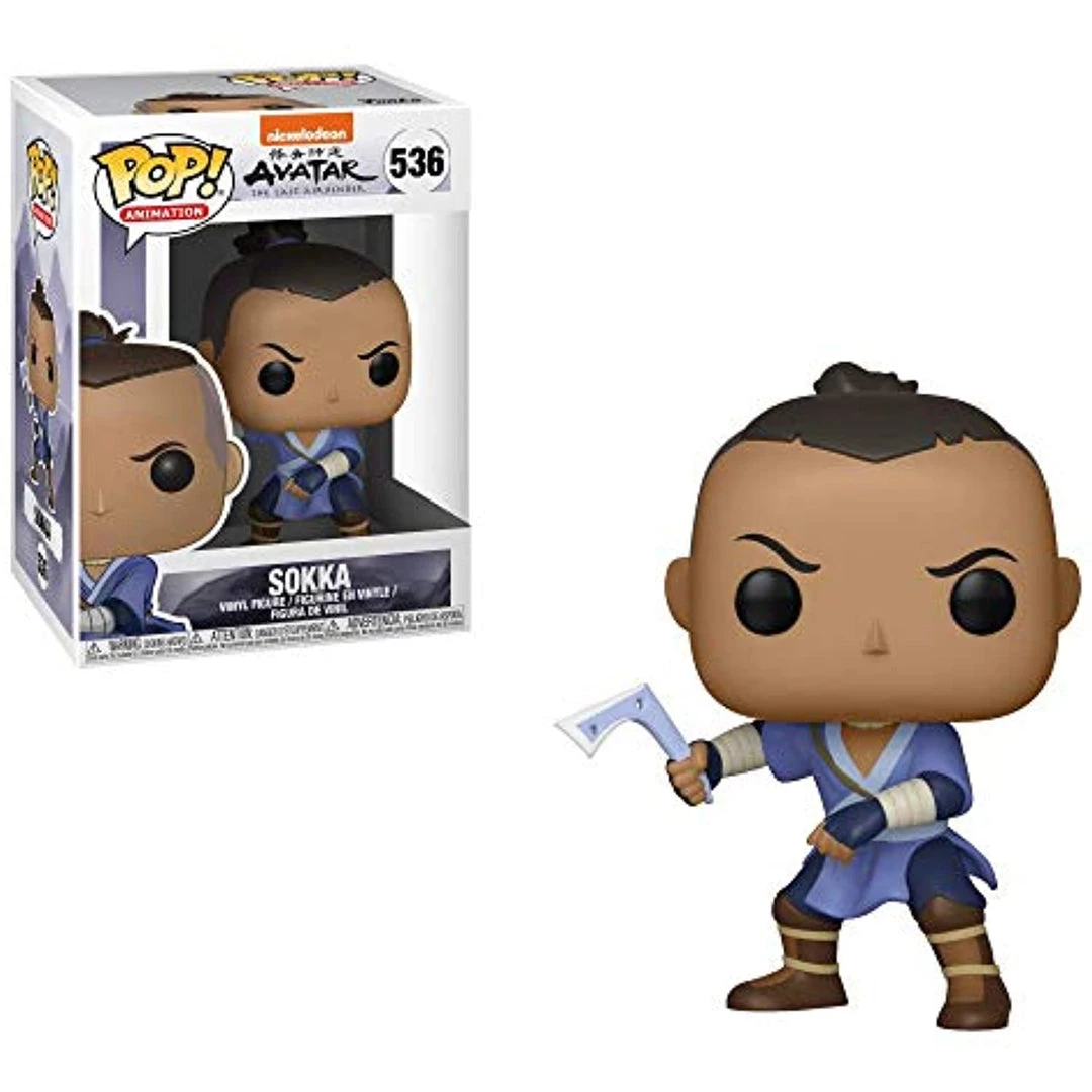 Funko POP! Animation: Avatar SOKKA Figure #536 W/ Protector 4 Funko POP! Animation: Avatar SOKKA Figure #536 W/ Protector