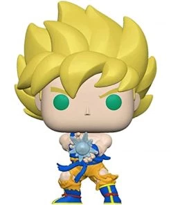 Funko Dragon Ball Z Diamond Collection Pop! Animation SS Goku (Kamehameha Wave) Vinyl Figure W/ Protector