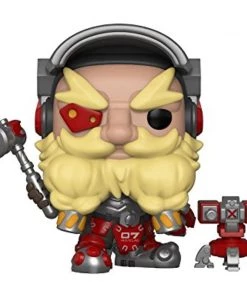 Funko Pop Games: Overwatch - Torbjrn Figure W/Protector