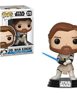 Funko Pop Star Wars: Clone Wars - OBI Wan Kenobi Figure W/ Protector