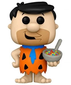 Funko Pop! Ad Icons: Fruity Pebbles - Fred With Cereal W/Protector Playsets & Toys