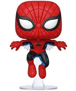 Funko Pop! Marvel 80th - First Appearance Spiderman Figure W/ Protector Playsets & Toys