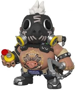 Funko Pop Games: Overwatch-6 Road Hog 6 Roadhog W/Protector