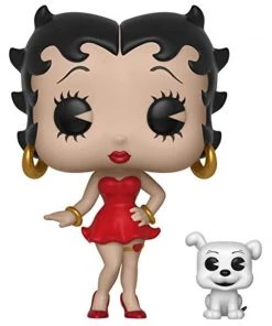 Funko POP! Animation: Betty Boop BETTY BOOB & PUDGY Figure #421 W/ Protector