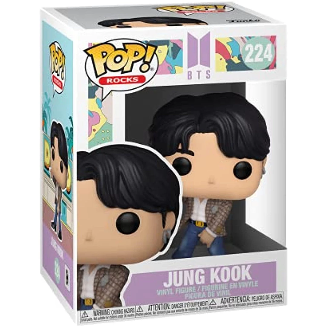 Funko POP Rocks: BTS - Dynamite - Jungkook Figure W/ Protector 4 Funko POP Rocks: BTS - Dynamite - Jungkook Figure W/ Protector