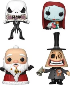 Funko The Nightmare Before Christmas Pop! Sandy Claws Sally Sewing Mayor & Jack Skellington Vinyl Figure Set Hot Topic Exclusive 6 Funko The Nightmare Before Christmas Pop! Sandy Claws Sally Sewing Mayor & Jack Skellington Vinyl Figure Set Hot Topic Exclusive