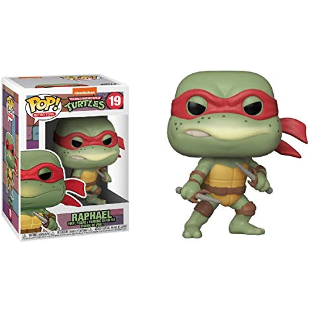 Funko Pop! Retro Toys: Teenage Mutant Ninja Turtles - Raphael Playsets & Toys 6 Funko Pop! Retro Toys: Teenage Mutant Ninja Turtles - Raphael Playsets & Toys