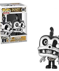 Funko Pop Games: Bendy And The Ink Machine - Fisher Figure W/Protector