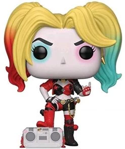 Funko Pop! Super Heroes: Harley Quinn With Boombox #279 Exclusive W/ Protector 7 Funko Pop! Super Heroes: Harley Quinn With Boombox #279 Exclusive W/ Protector