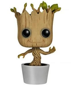 Funko POP! Marvel Guardians Of The Galaxy DANCING GROOT Figure #65 W/ Protector