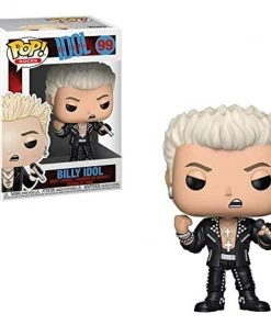 Funko POP! Rocks: Billy Idol Figure W/ Protector Playsets & Toys