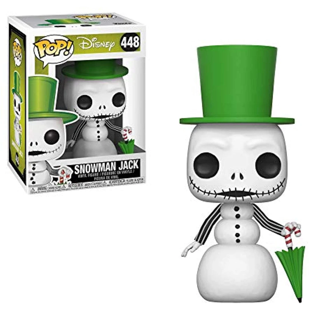 Funko POP! Disney SNOWMAN JACK Figure #448 W/ Protector 4 Funko POP! Disney SNOWMAN JACK Figure #448 W/ Protector