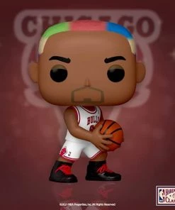 Funko POP NBA - Legends - Dennis Rodman (Bulls Home) Figure W/ Protector IN STOCK Sports