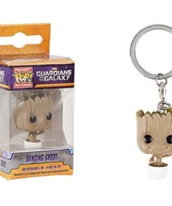 Keychains Funko Pocket Pop Keychain Marvel - Guardians Of The Galaxy: Dancing Groot Figure