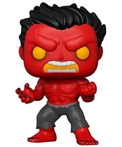 Funko POP! Marvel: Red Hulk Figure – Special Edition Exclusive W/ Protector