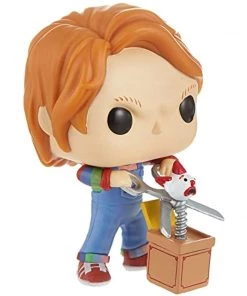 Pop Movies 3.75 Inch Action Figure Child's Play 2 - Chucky With Buddy & Scissors #841 Action Figures