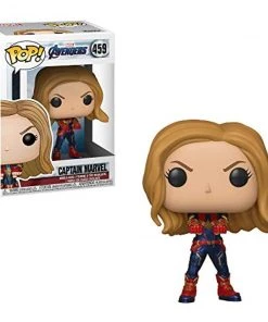 Funko POP! Marvel: Avengers Endgame CAPTAlN MARVEL Figure #459 W/ Protector