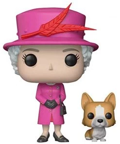 Funko Pop! Pop Funko POP! Royals QUEEN ELIZABETH II Pink Dress Figure #01 W/ Protector 9 Funko Pop! Pop Funko POP! Royals QUEEN ELIZABETH II Pink Dress Figure #01 W/ Protector