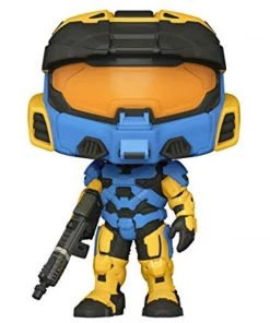 Funko POP! Games: Halo SPARTAN MARK VII Yellow And Blue Figure #15 W/ Protector