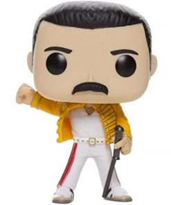 Funko POP! Rocks: Queen FREDDIE MERCURY Figure #96 W/ Protector