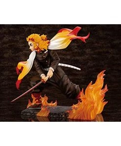 Kotobukiya Demon Slayer: Kimetsu No Yaiba: Kyojuro Rengoku ArtFX J Statue,