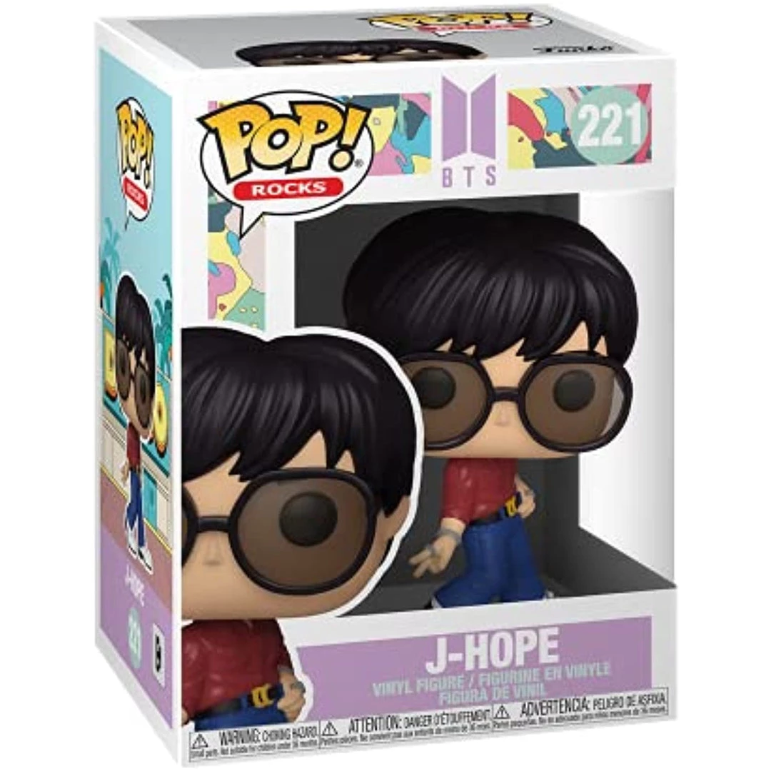 Funko Pop! Rocks: BTS - Dynamite - J-Hope Figure W/ Protector 4 Funko Pop! Rocks: BTS - Dynamite - J-Hope Figure W/ Protector