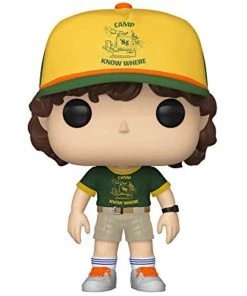 Funko POP! TV: Stranger Things DUSTIN At Camp Figure #804 W/ Protector 8 Funko POP! TV: Stranger Things DUSTIN At Camp Figure #804 W/ Protector