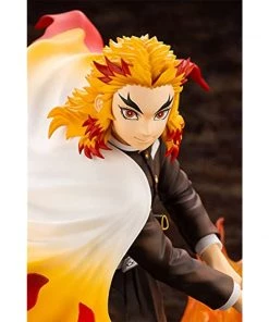 Kotobukiya Demon Slayer: Kimetsu No Yaiba: Kyojuro Rengoku ArtFX J Statue,