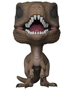 Funko Pop! Movies: Jurassic Park - Velociraptor Figure W/Protector Playsets & Toys