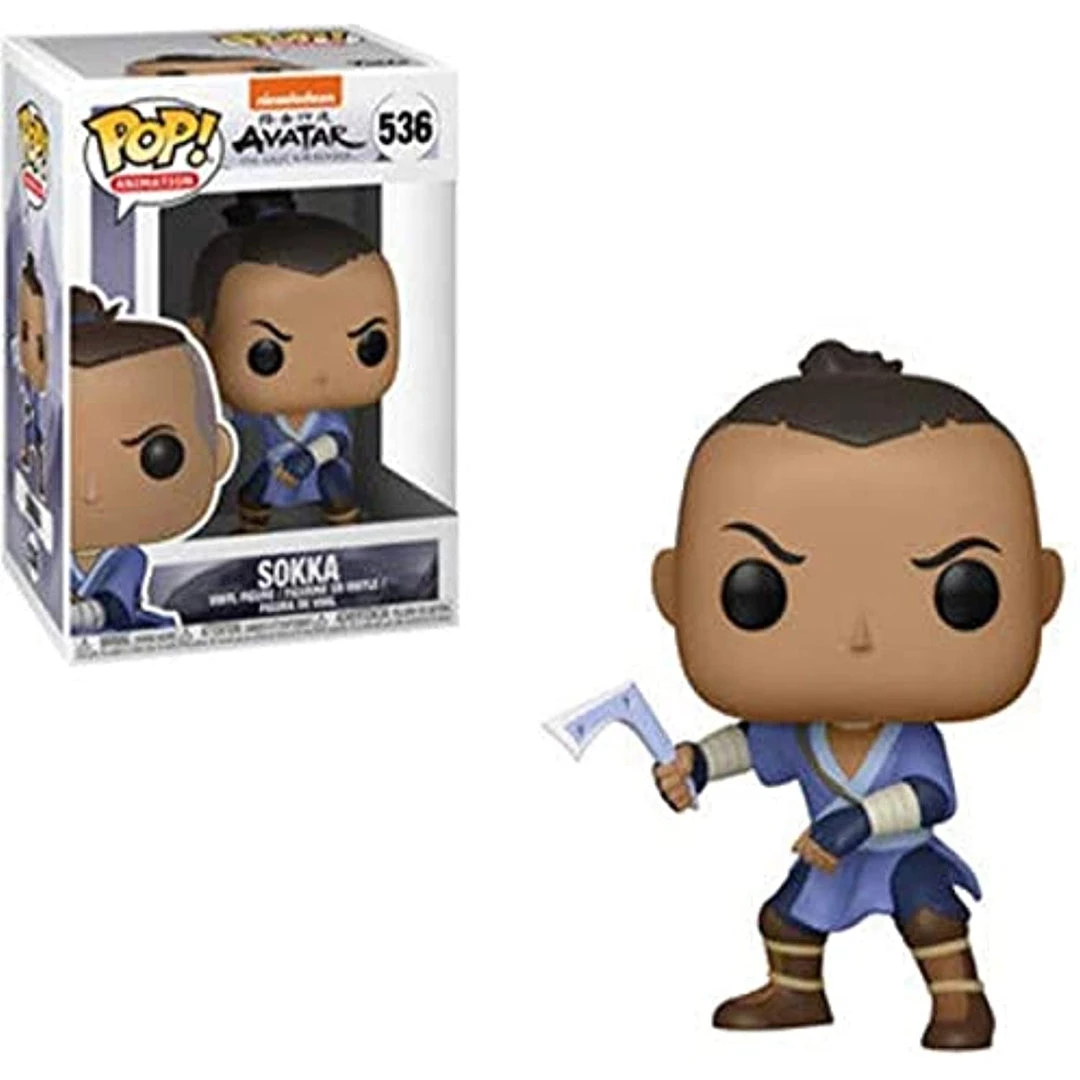 Funko POP! Animation: Avatar SOKKA Figure #536 W/ Protector 3 Funko POP! Animation: Avatar SOKKA Figure #536 W/ Protector