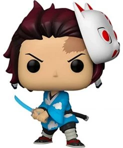 Funko Pop Animation: Demon Slayer - Tanjiro With Exclusive Mask W/ Protector