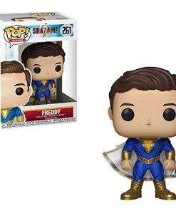 Funko POP! Heroes: Shazam FREDDY Figure #261 W/ Protector