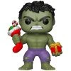 Funko Pop Marvel: Holiday - Hulk With Stocking Figure W/Protector