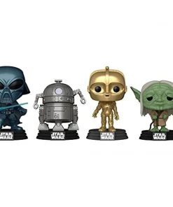 Funko 58868 POP Star Wars: Retro Star Wars- 4PK (Amazon Exclusive)