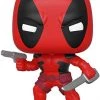 Funko POP Bobble Marvel: 80th-First Appearance: Deadpool Figure W/Protector