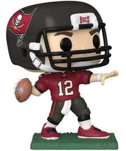 Funko POP! NFL Buccaneers TOM BRADY Home Uniform Figure #157 W/ Protector