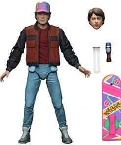 NECA Back To The Future 2 Marty McFly Ultimate 7" Action Figure New In Stock Action Figures