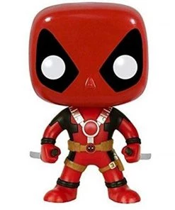 Funko Pop! Marvel: Deadpool - Two Sword Vinyl Figure W/ POP Protector