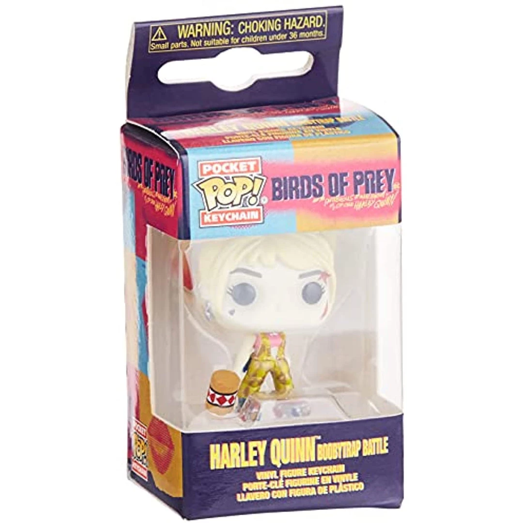 Funko Pop! Keychains: Birds Of Prey - Harley Quinn (Boobytrap Battle) 4 Funko Pop! Keychains: Birds Of Prey - Harley Quinn (Boobytrap Battle)