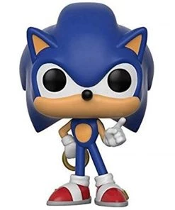 Funko Pop! Games: Sonic - Sonic With Ring Figure W/ Protector