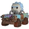 Funko Pop! Rides: Rick & Morty - Mad Max Rick Figure W/Protector