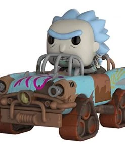 Funko Pop! Rides: Rick & Morty - Mad Max Rick Figure W/Protector