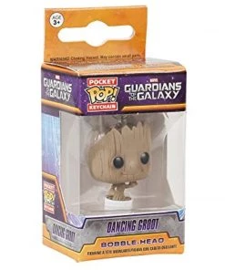Keychains Funko Pocket Pop Keychain Marvel - Guardians Of The Galaxy: Dancing Groot Figure
