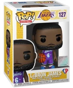 Funko POP NBA: Lakers - Lebron James Figure W/ Protector